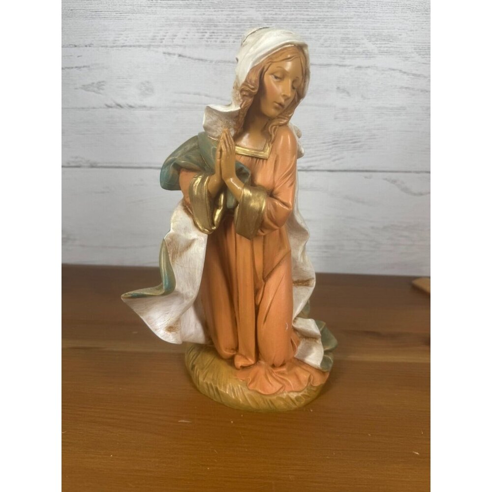 Vintage 1991 Fontanini 72912 Nativity Blessed Mary 9.5” Figure Simonetti Signed